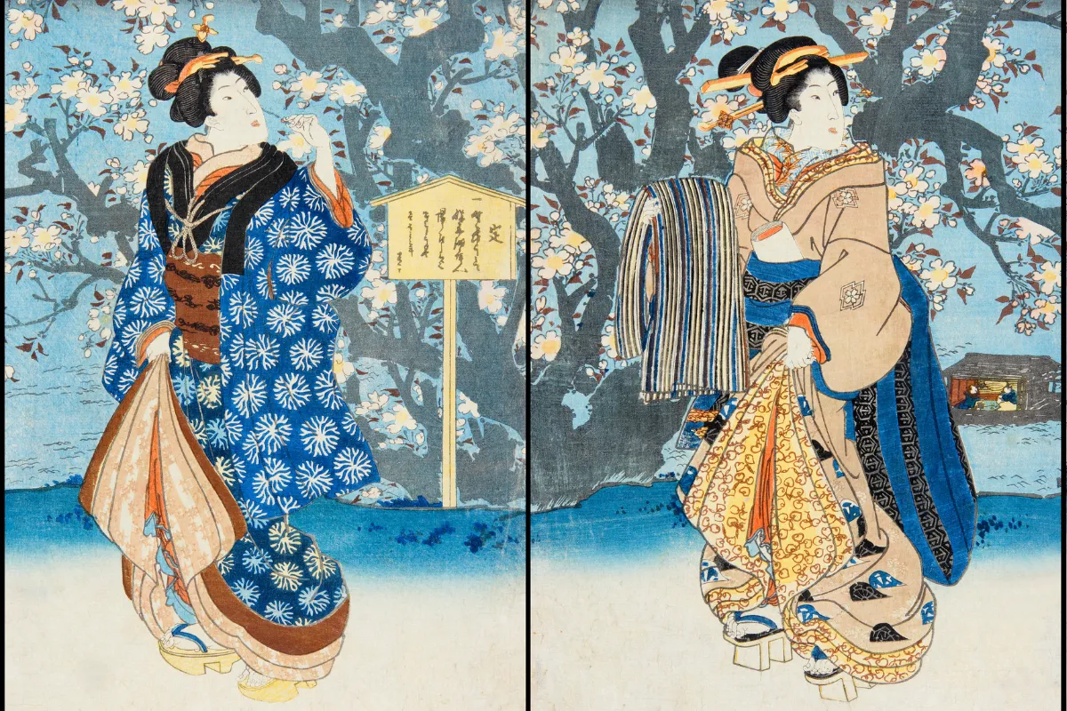 Phong cách ukiyo-e, Nhật Bản