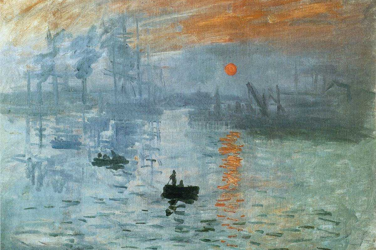 IMPRESSION, SUNRISE của họa sĩ Claude Monet